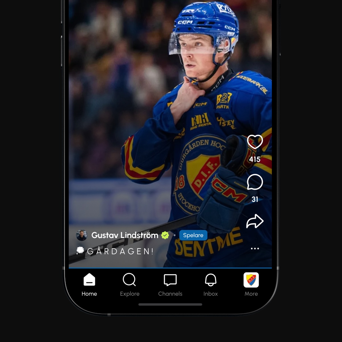 Växla upp